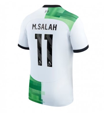 Liverpool Mohamed Salah #11 Replika Udebanetrøje 2023-24 Kortærmet